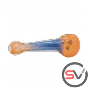HALO 3 STONE GLASS HAND PIPE 5inch 3CT/PK